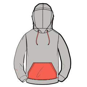Fashion sewing patterns for Hoodie 7631 H
